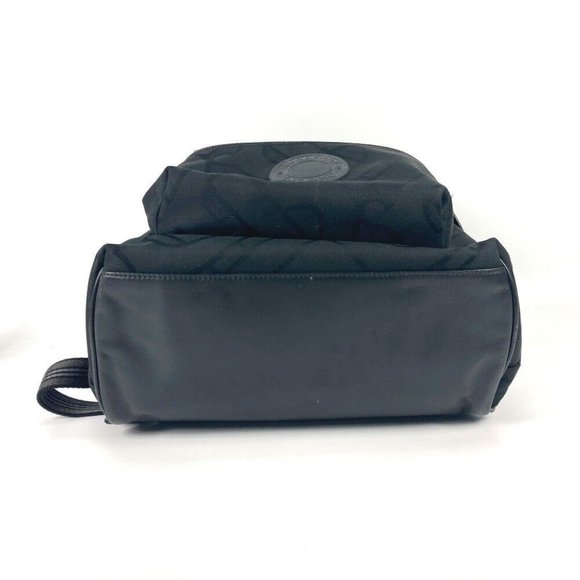 BURBERRY TB logo Backpack Backpack Canvas/Leather Black